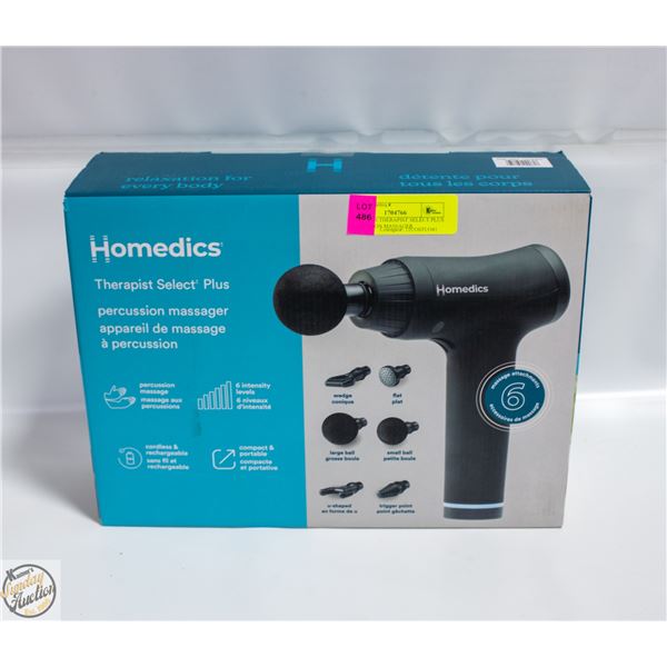 HOMEDICS THERAPIST SELECT PLUS PERCUSSION MASSAGER