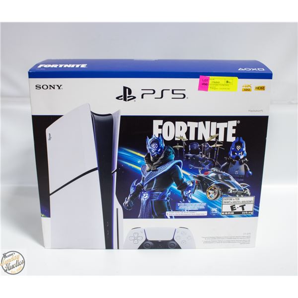 SONY PLAYSTATION 5 SLIM DISC CONSOLE - WHITE