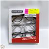 Image 1 : NEW 3 PACK OF FOSTER GRANT READING GLASSES +3.00
