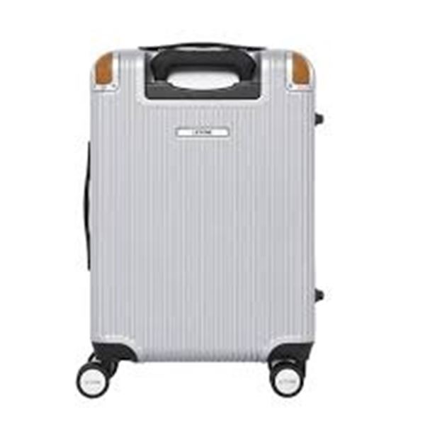 LETOME HARD-CASE CARRY ON SILVER 14 X 8.6 X 21.6"