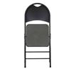 Image 1 : STAR ELITE HIGH BACK METAL FOLDING CHAIR GREY