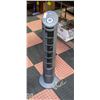 Image 1 : SEVILLE OSCILLATING TOWER FAN GREY - 39.5"