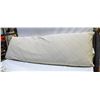 Image 1 : BELOW ZERO COOLING BODY PILLOW BEIGE - 20 X 54"
