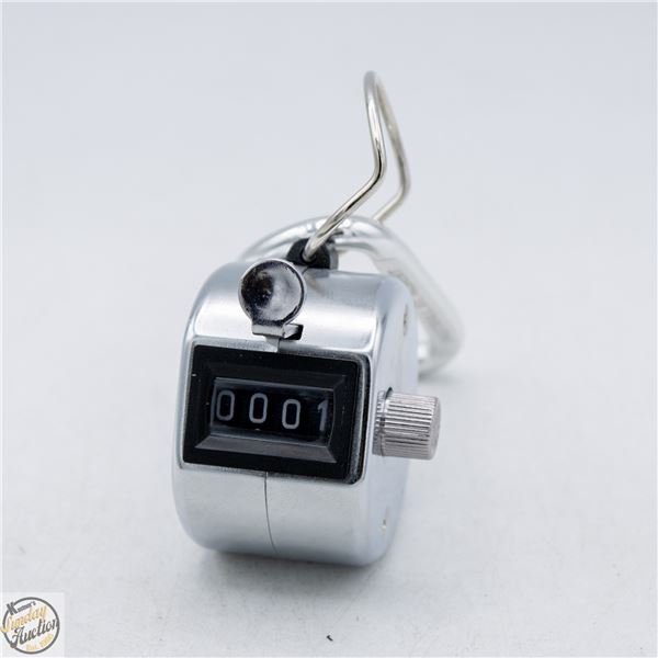 4 DIGIT MECHANICAL HAND TALLY COUNTER
