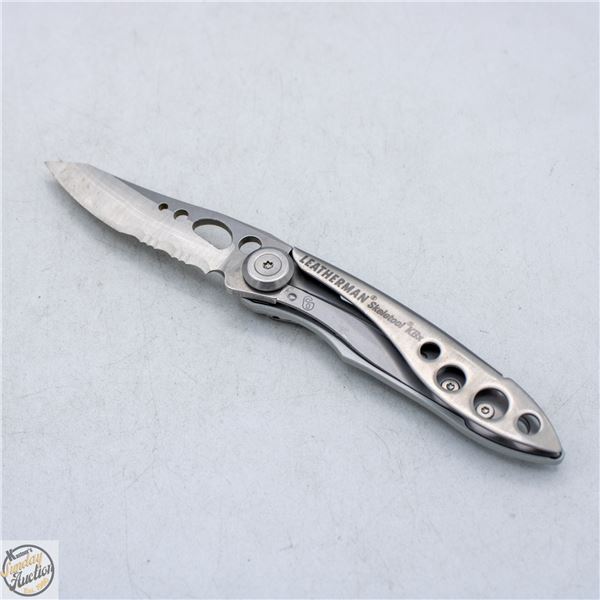LEATHERMAN SKELETOOL KBX POCKET KNIFE