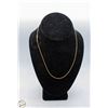 Image 1 : VERMEIL' SILVER 925 NECKLACE L-18" GOLD PLATED
