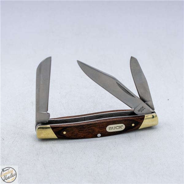 BUCK 3 BLADE POCKET KNIFE