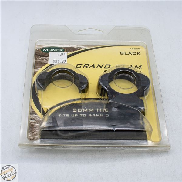 WEAVER GRAND SLAM 30MM RIFLE SCOME MOUNTING