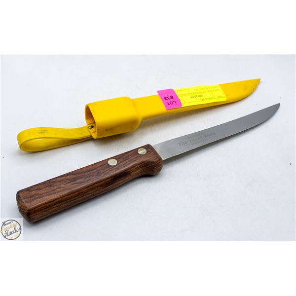 VINTAGE CRAFTSMAN USA FISH FILLET KNIFE, IN