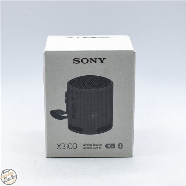 NEW SONY SRS-XB100 PORTABLE BLUETOOTH SPEAKER