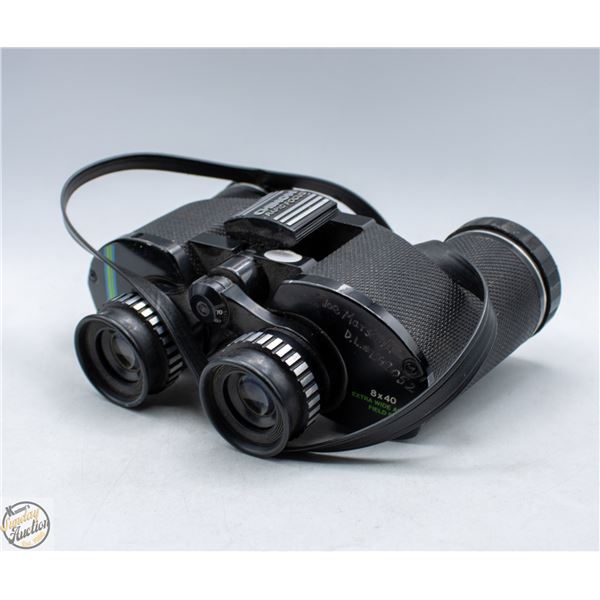 CHINON 8 X 40 EXTRA WIDE ANGLE BINOCULARS