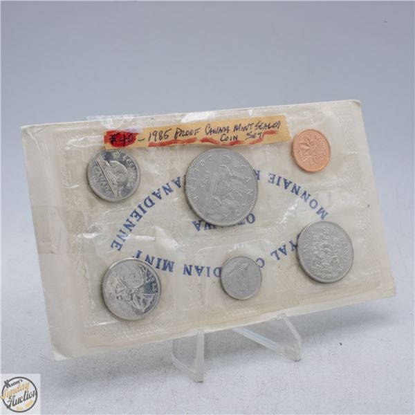 #4559-1985 CANADA PROOF SET OF 6 COINS