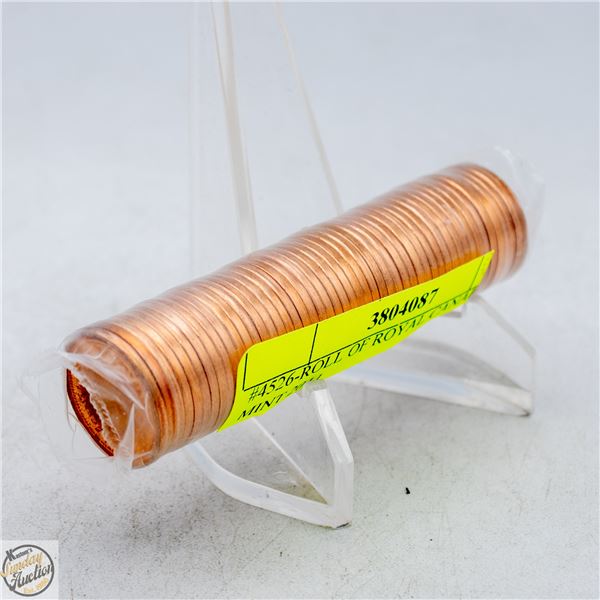 #4526-ROLL OF ROYAL CANADIAN MINT 2011