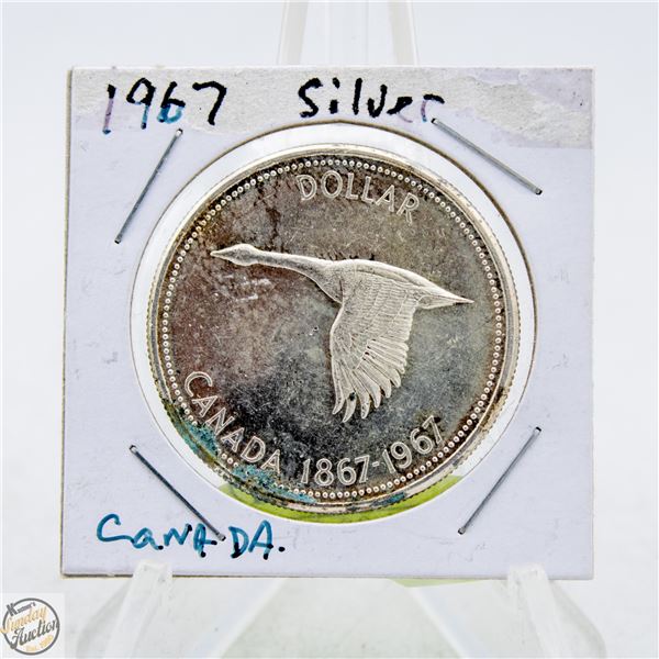 #4550-1967-$1.00 CANADA QUEEN ELIZABETH