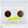 Image 2 : #4537-1916 AND 1918 ONE CENT CANADA