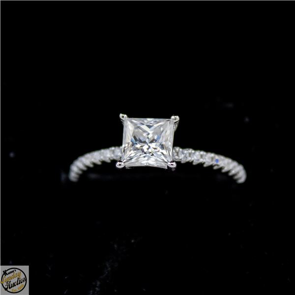 #4500-1.00 CT GRA CERTIFIED PRINCESS CUT