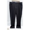 Image 1 : BALLIN PERFORMANCE WOOL DRESS PANTS SZ 42 UNHEMMED