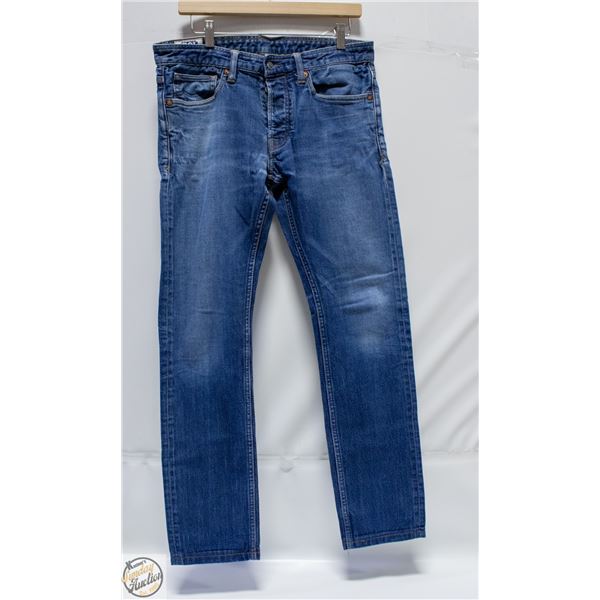 KING OF INDIGO JEANS SIZE4 33 X 34