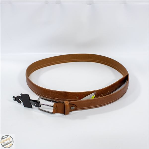 NEW MENS BELT SIZE 44/110 GENUINE LEATHER