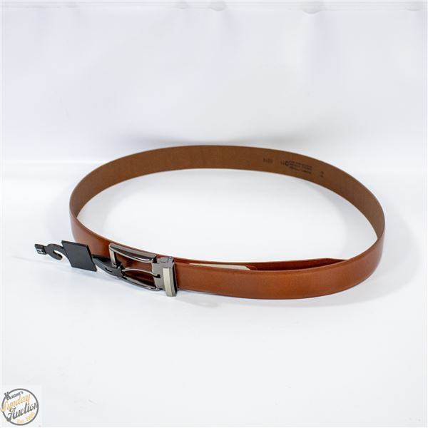 NEW MENS BELT SIZE 44/110 GENUINE LEATHER