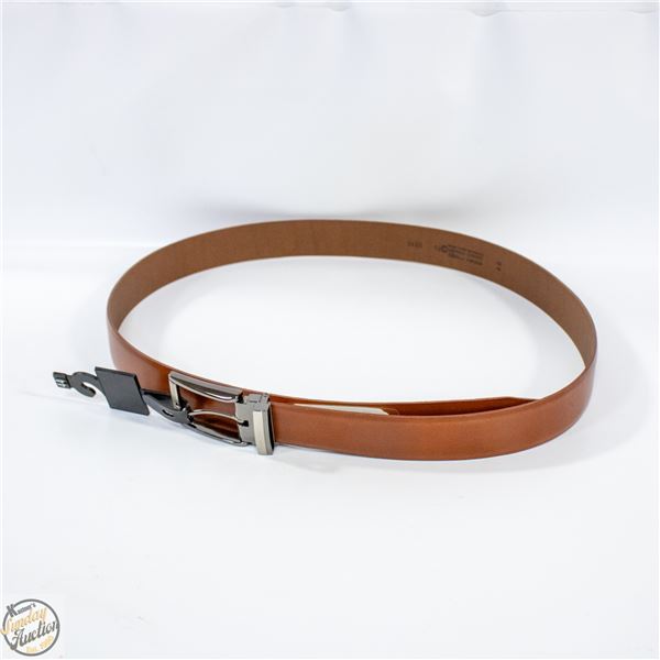 NEW MENS BELT SIZE 44/110 GENUINE LEATHER