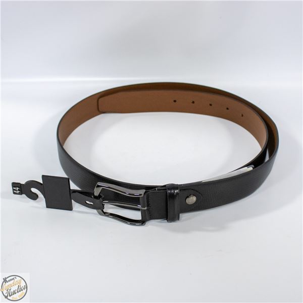 NEW MENS BELT SIZE 44/110 GENUINE LEATHER