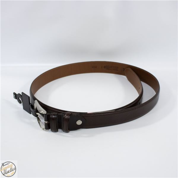 NEW MENS BELT SIZE 44/110 GENUINE LEATHER