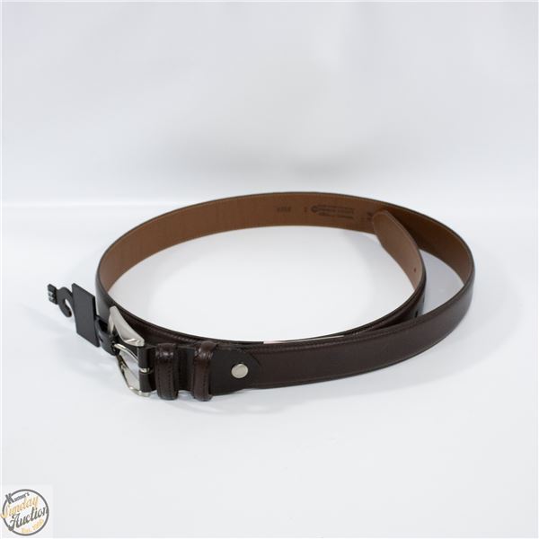 NEW MENS BELT SIZE 44/110 GENUINE LEATHER