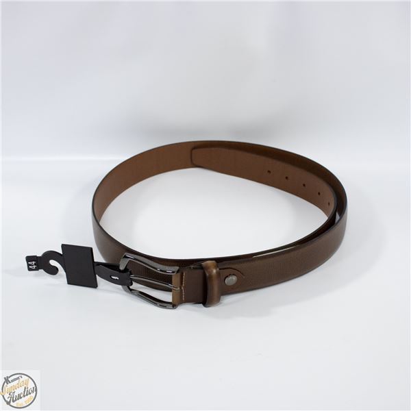 NEW MENS BELT SIZE 44/110 GENUINE LEATHER