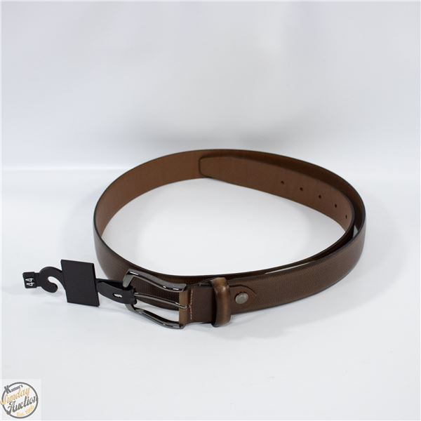 NEW MENS BELT SIZE 44/110 GENUINE LEATHER