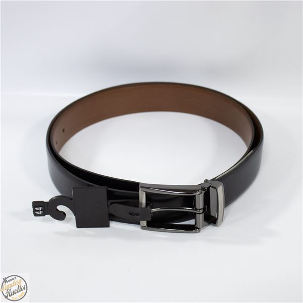 NEW MENS BELT SIZE 44/110 GENUINE LEATHER
