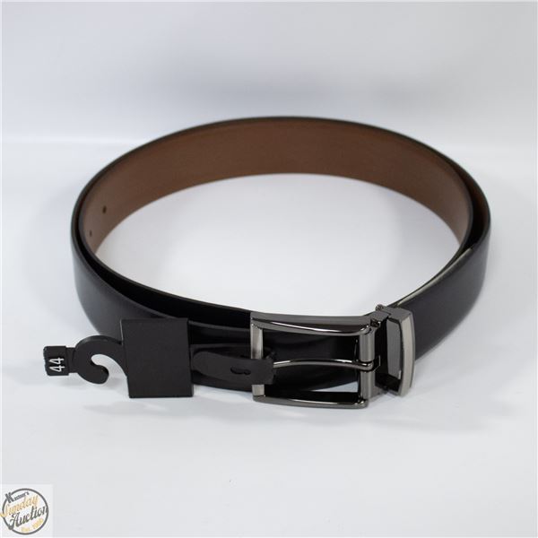 NEW MENS BELT SIZE 44/110 GENUINE LEATHER