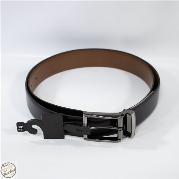 NEW MENS BELT SIZE 44/110 GENUINE LEATHER