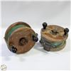 Image 1 : 2 VINTAGE 5” PEETZ REELS.