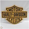 Image 1 : HAND MADE VINTAGE HARLEY DAVIDSON SIGN 18"X24"