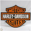 Image 1 : HAND MADE HARLEY DAVIDSON SHIELD SIGN 22.5" X 29"