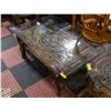 Image 1 : ASHLEY FURNITURE MARGILLES GLASS TOP COFFEE TABLE