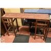Image 1 : SOLID WOOD INDOOR/OUTDOOR BENCH/WORK