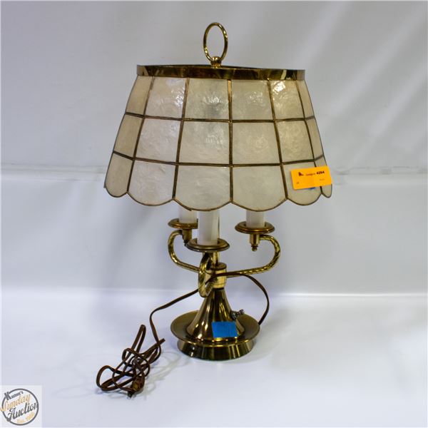 BRASS TABLE LAMP