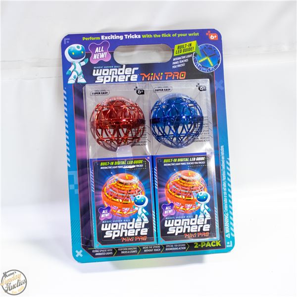 NEW SEALED WONDER SPHERE MINI PRO MAGIC HOVER