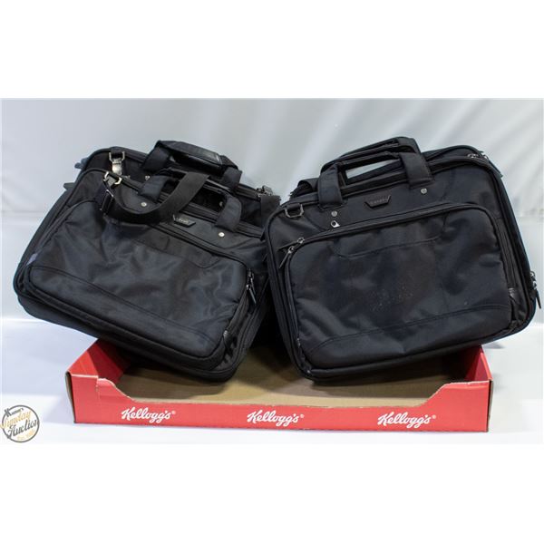 LOT OF 4 TARGUS LAPTOP BAGS