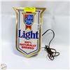 Image 1 : VINTAGE 1982 HEILEMANS OLF STYLE BEER LIGHT 12"H