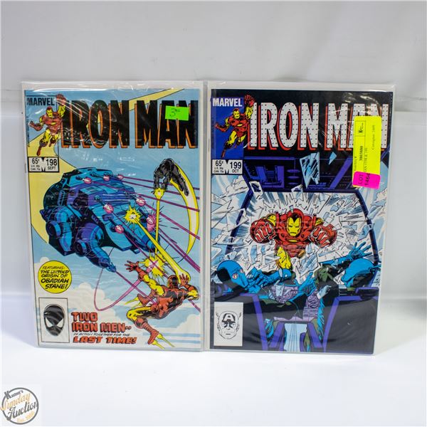 IRON MAN #198 & 199