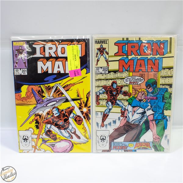 IRON MAN #201 & 202