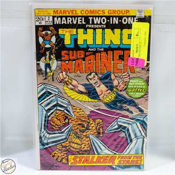 MARVEL TWO IN ONE #2