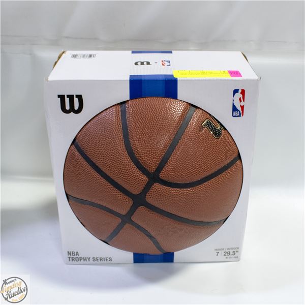 NEW WILSON NBA TROPHY SERIES, SIZE 7 BASKETBALL