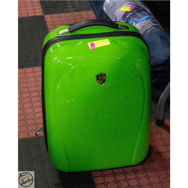 HEYS BRAND HARD SHELL SUITCASE- 20" X 14" X 10"