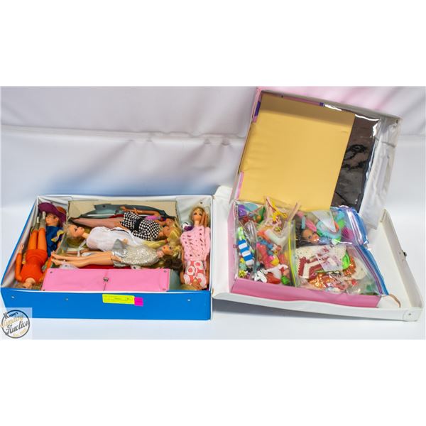 VTG (1960'S, 70'S) 12 BARBIE DOLLS + 1 KEN +