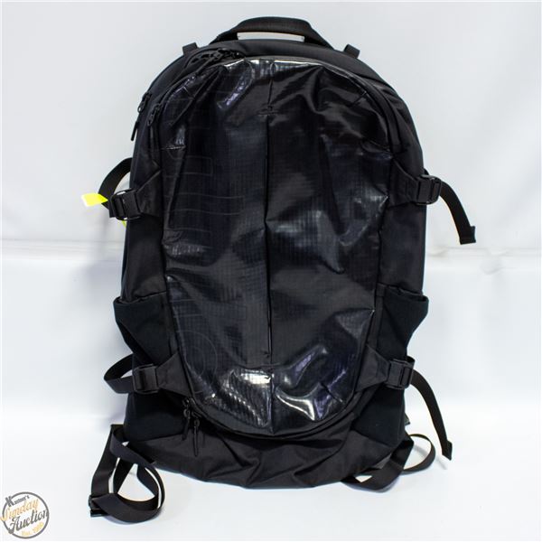 BLACK CANVAS LULULEMON BACKPACK