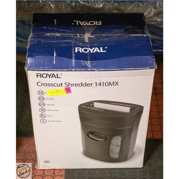 ROYAL BRAND CROSS CUT CHREDDER IN BOX